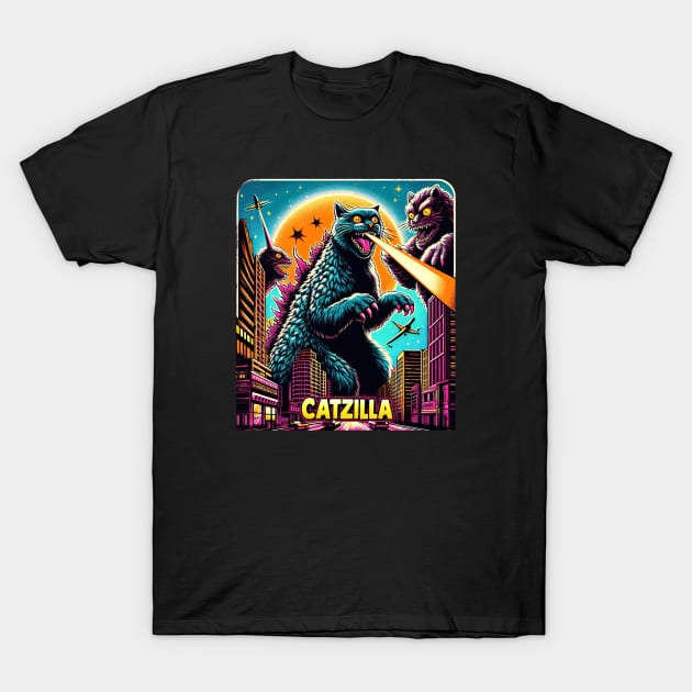 Catzilla T-Shirt by ANSAN
